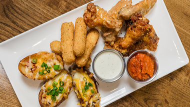 ESPN BET appetizer sampler platter